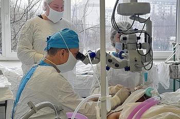 За полтора года в отделении офтальмологии больницы на Летней провели более трех тысяч операций
